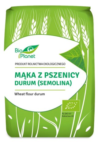 MĄKA Z PSZENICY DURUM (SEMOLINA) BIO 1 kg - BIO PLANET