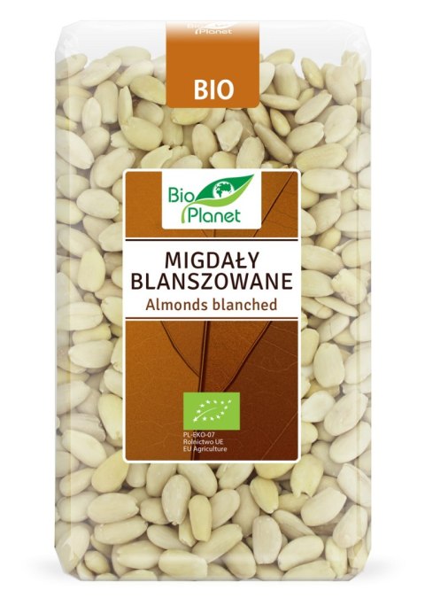 MIGDAŁY BLANSZOWANE BIO 1 kg - BIO PLANET