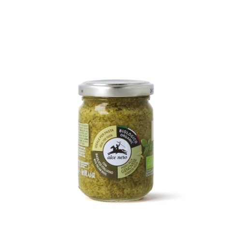 PESTO GENOVESE (SOS BAZYLIOWY) BIO 130 g - ALCE NERO