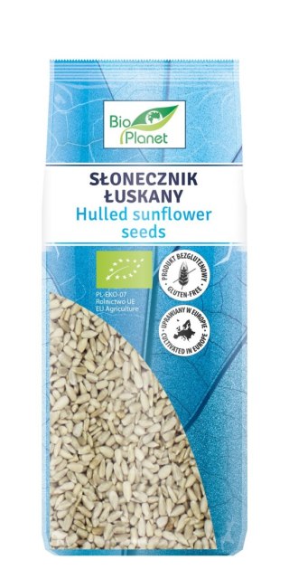 SŁONECZNIK ŁUSKANY BEZGLUTENOWY BIO 250 g - BIO PLANET