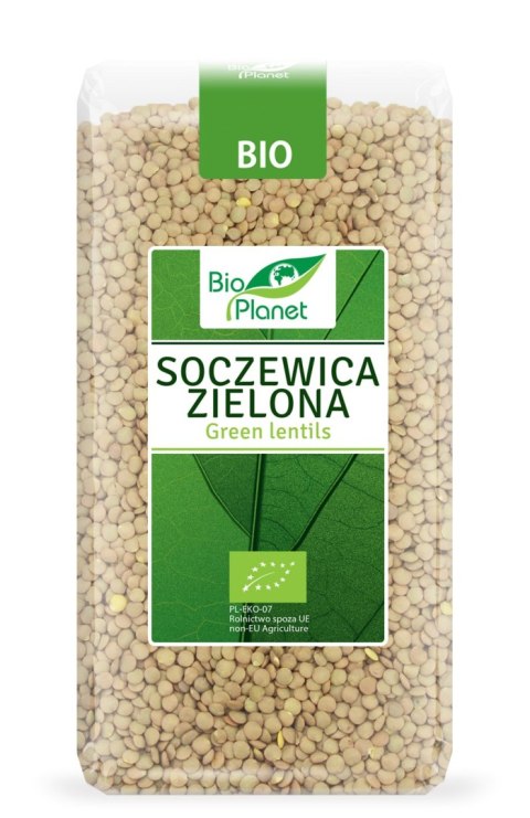 SOCZEWICA ZIELONA BIO 500 g - BIO PLANET