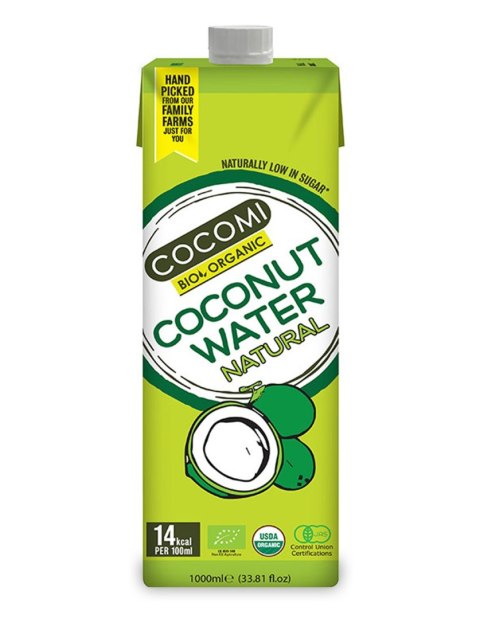 WODA KOKOSOWA NATURALNA BIO 1 L - COCOMI