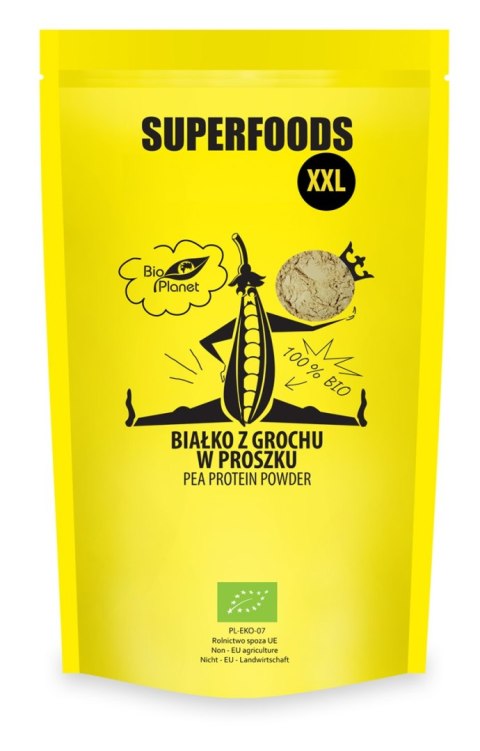 BIAŁKO Z GROCHU BIO 500 g - BIO PLANET