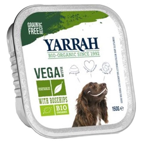 (DLA PSA) KARMA - VEGA Z OWOCAMI DZIKIEJ RÓŻY BIO 150 g - YARRAH (DLA PSA) KARMA - VEGA Z OWOCAMI DZIKIEJ RÓŻY BIO 150 g - YARRAH
