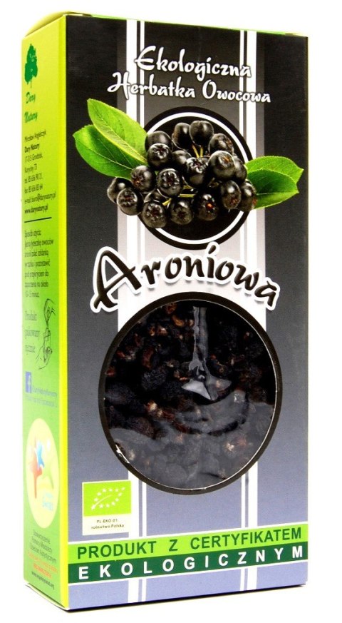 HERBATKA ARONIOWA BIO 100 g - DARY NATURY