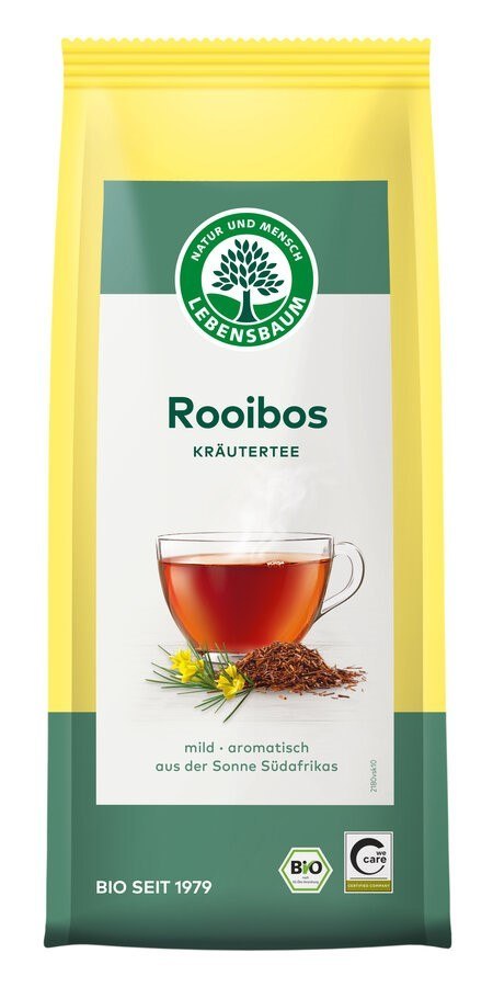 HERBATKA ROOIBOS LIŚCIASTA BIO 100 g - LEBENSBAUM