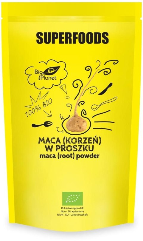 MACA SPROSZKOWANA BIO 150 g - BIO PLANET