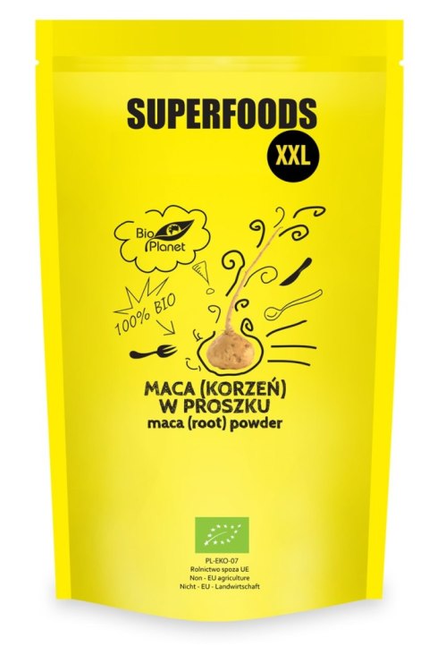 MACA SPROSZKOWANA BIO 750 g - BIO PLANET