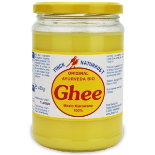 MASŁO KLAROWANE GHEE BIO 480 g - FINCK AYURVEDA