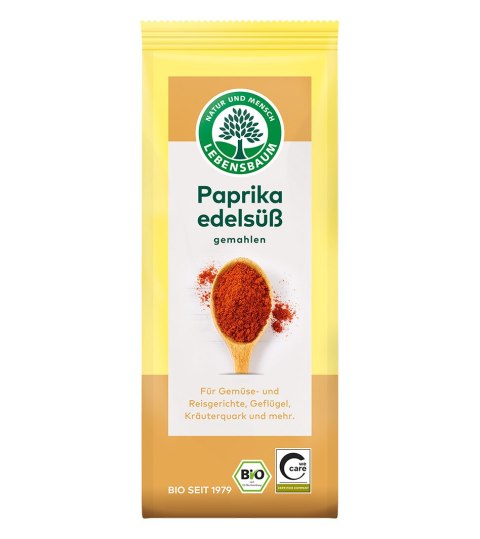 PAPRYKA SŁODKA MIELONA BIO 50 g - LEBENSBAUM