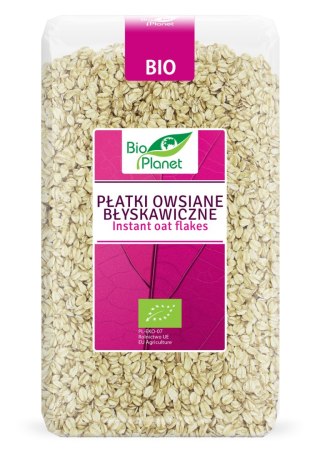 PŁATKI OWSIANE BŁYSKAWICZNE BIO 600 g - BIO PLANET