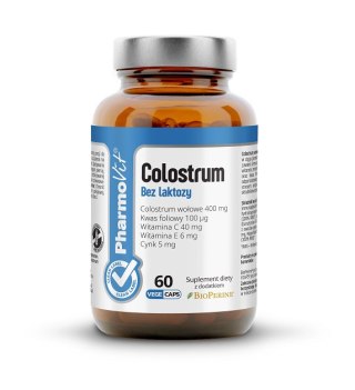 COLOSTRUM BOVINUM (400 mg) BEZGLUTENOWE 60 KAPSUŁEK - PHARMOVIT (CLEAN LABEL)