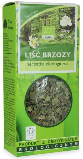 HERBATKA LIŚĆ BRZOZY BIO 50 g - DARY NATURY