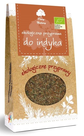 PRZYPRAWA DO INDYKA BIO 50 g - DARY NATURY