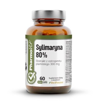 SYLIMARYNA (300 mg) BEZGLUTENOWA 60 KAPSUŁEK - PHARMOVIT (CLEAN LABEL)