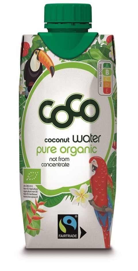 WODA KOKOSOWA FAIR TRADE BIO 330 ml - COCO (DR MARTINS)