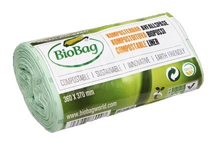 WORKI NA ODPADY BIO I ZMIESZANE 6 L 30 szt. (KOMPOSTOWALNE I BIODEGRADOWALNE) - BIOBAG