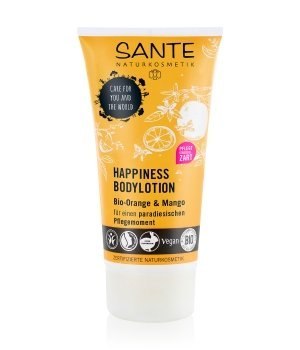 ŻEL POD PRYSZNIC HAPPINESS POMARAŃCZA I MANGO ECO 200 ml - SANTE