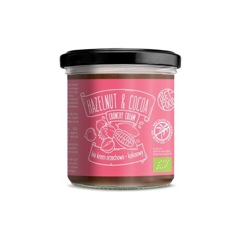 KREM Z PRAŻONYCH ORZECHÓW LASKOWYCH BIO 300 g - DIET-FOOD KREM Z PRAŻONYCH ORZECHÓW LASKOWYCH BIO 300 g - DIET-FOOD