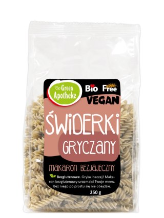 MAKARON (GRYCZANY) ŚWIDERKI FUSILLI BEZGLUTENOWY BIO 250 g - APOTHEKE