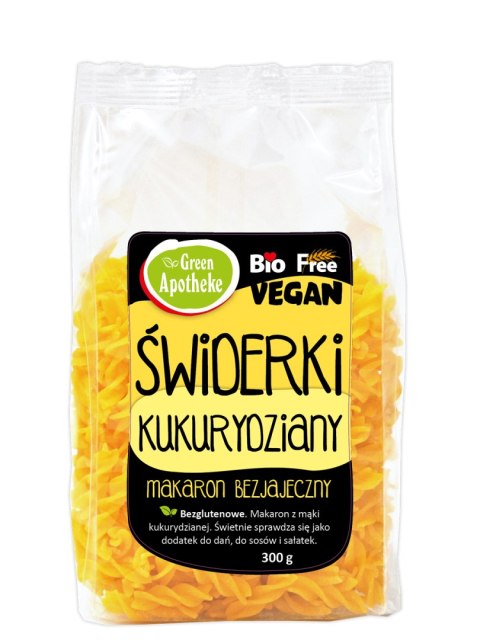 MAKARON (KUKURYDZIANY) ŚWIDERKI FUSILLI BEZGLUTENOWY BIO 300 g - APOTHEKE