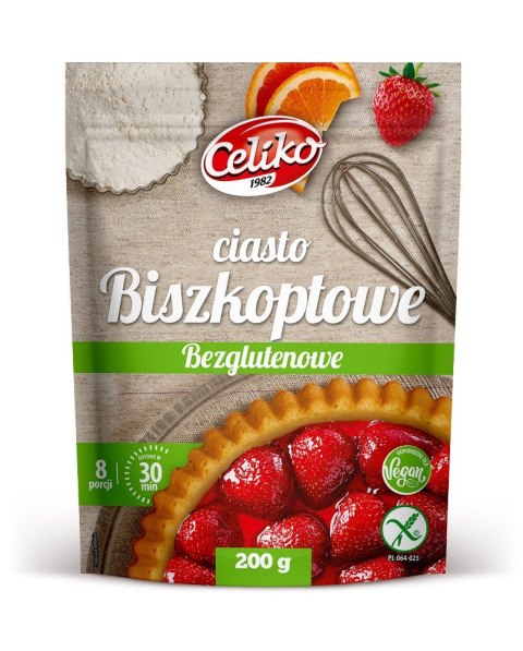 MIESZANKA DO WYPIEKU CIASTA BISZKOPTOWEGO BEZGLUTENOWA 200 g - CELIKO