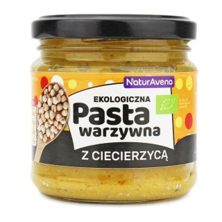 PASTA Z CIECIERZYCY Z WARZYWAMI BIO 185 g - NATURAVENA