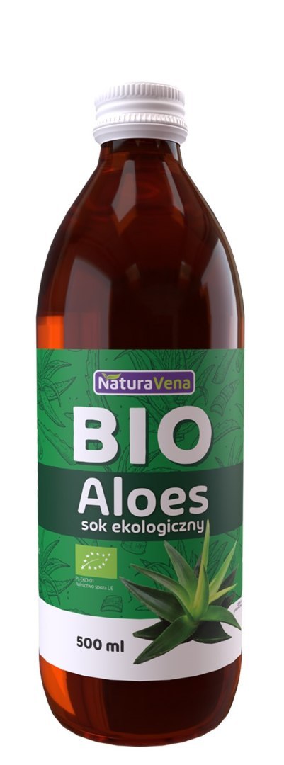 SOK Z ALOESU BIO 500 ml - NATURAVENA