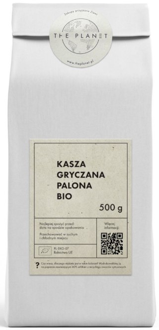 KASZA GRYCZANA PALONA BIO 500 g - THE PLANET