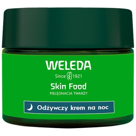 KREM DO TWARZY ODŻYWCZY NA NOC ECO 40 ml - WELEDA (SKIN FOOD)