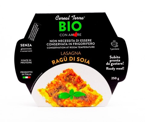 LASAGNE Z SOSEM SOJOWYM RAGU BIO 250 g - CEREAL TERRA