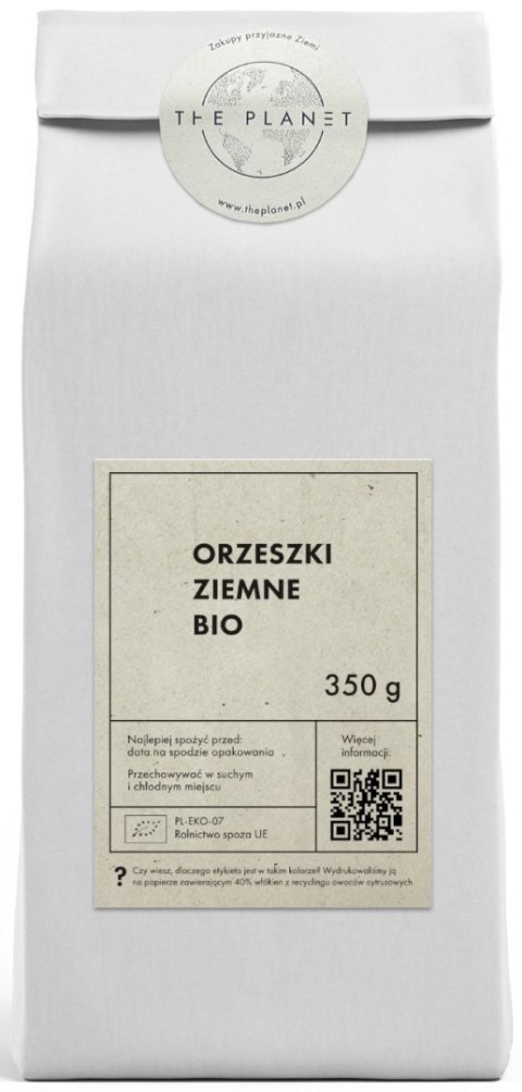 ORZESZKI ZIEMNE BIO 350 g - THE PLANET