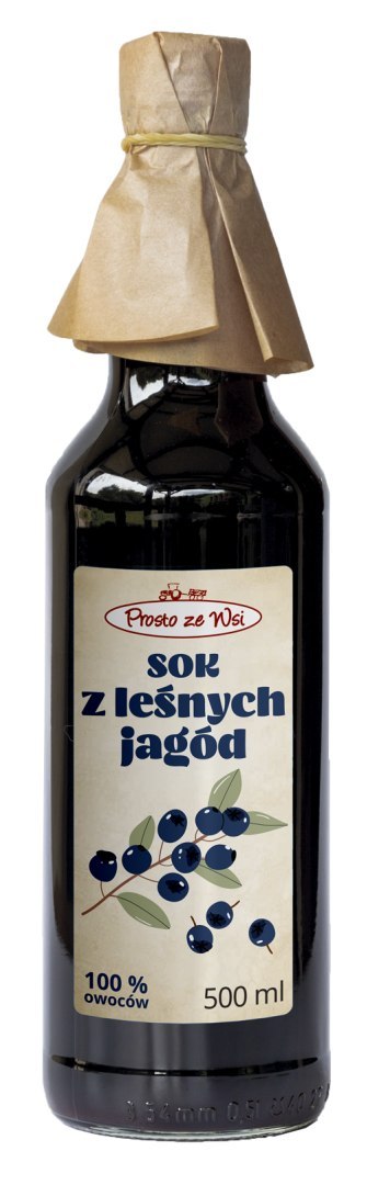 SOK JAGODOWY 500 ml - PROSTO ZE WSI