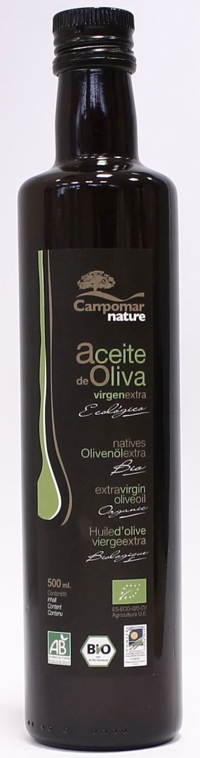 OLIWA Z OLIWEK EXTRA VIRGIN BIO 500 ml - CAMPOMAR NATURE