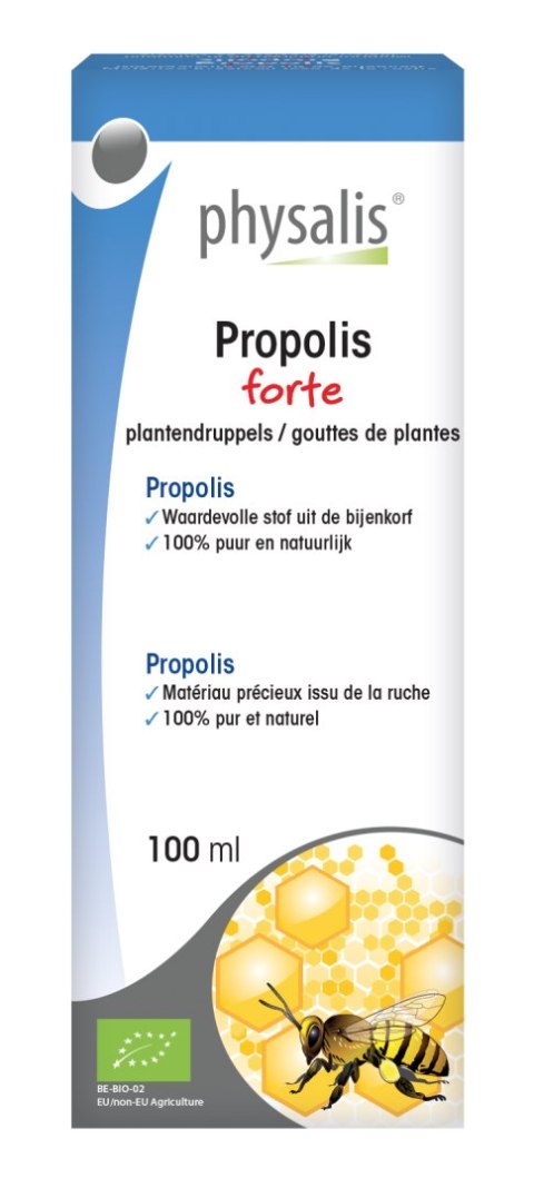 PROPOLIS FORTE EKSTRAKT W KROPLACH BIO 100 ml - PHYSALIS PROPOLIS FORTE EKSTRAKT W KROPLACH BIO 100 ml - PHYSALIS