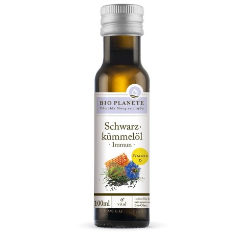 OLEJ Z CZARNUSZKI Z MIODEM NA ODPORNOŚĆ BIO 100 ml - BIO PLANETE OLEJ Z CZARNUSZKI Z MIODEM NA ODPORNOŚĆ BIO 100 ml - BIO PLANETE